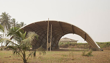 加纳：Apam 露天剧院 竹景观