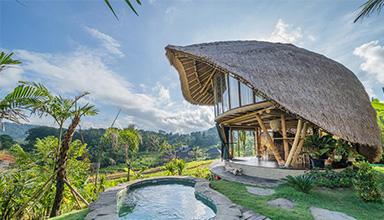 印尼：希德门度假 竹别墅 竹建筑