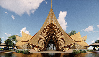 现代竹结构建筑要符合我国发展节能环保型的需求