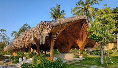 印尼：拉哈纳度假酒店 竹建筑
