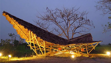 印尼：清迈竹桥 竹景观建筑