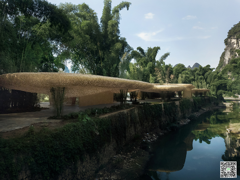 竹子已经成为在建筑行业节能、环保、健康的绿色建筑材料