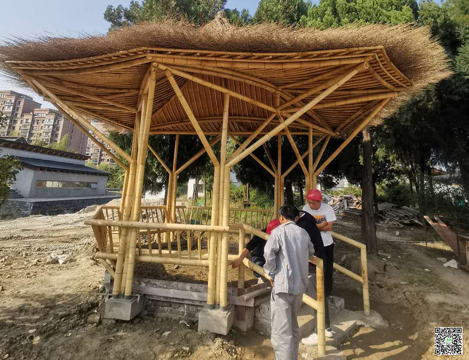 江苏扬州：竹西公园特色竹亭案例鉴赏 境道原竹深化建造