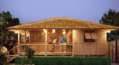 可持续生活的竹屋设计和建造理念 竹建筑 竹结构 竹楼