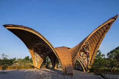 全球个性竹结构建筑之竹建筑、竹亭、竹桥案例系列分享 境道竹构设计施工一体