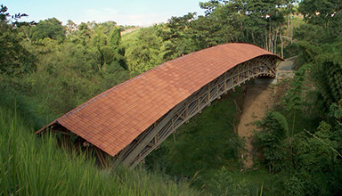 盘点全球特色竹桥项目案例鉴赏  竹结构 竹建筑 竹桥（设计+建造）境道竹构