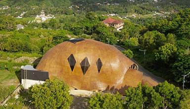 印尼.龙目岛 竹结构餐厅 酒吧  竹建筑 竹房子