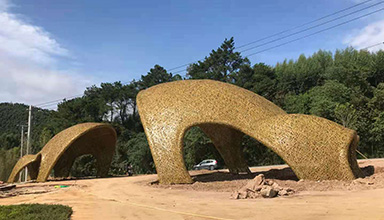网红竹编景观：传统艺术与现代社会的完美融合 （设计+建造）上海境道原竹