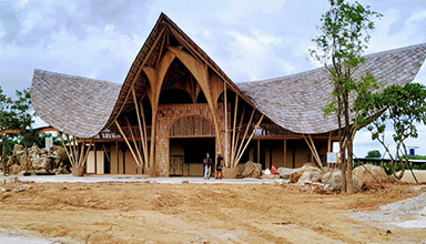 以竹代塑与原竹建筑有什么不同之处呢？ 竹建筑设计施工一站式服务