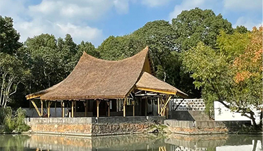 竹建筑：低碳环保、经济实用的绿色材料 何陋轩 竹亭 方塔园 竹建筑 竹结构