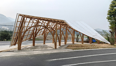 探寻竹构花园：传统文化与现代设计的完美结合 竹建筑 竹亭 竹构装置
