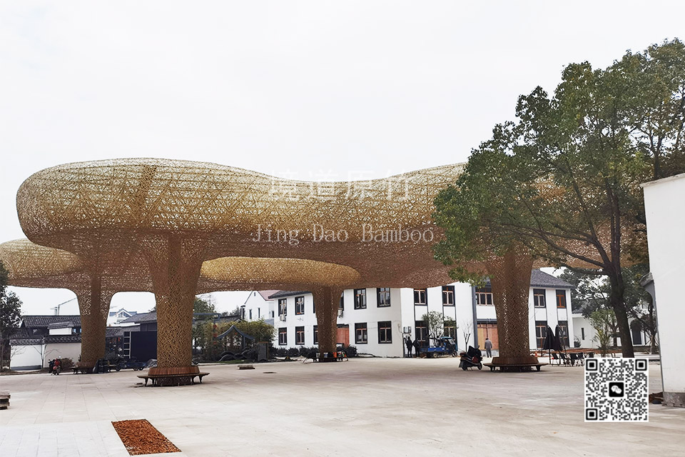 探索竹编建筑的多重优势与应用前景  竹编装置 竹编景观 竹编构筑