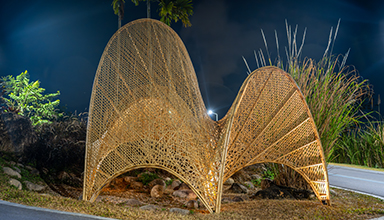 为何选择竹编构筑物？践行可持续生活与设计的智慧路径 境道原竹